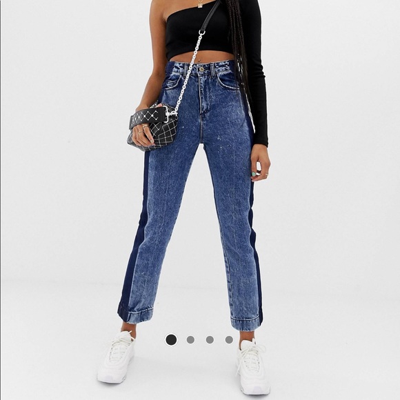 collusion straight leg jeans